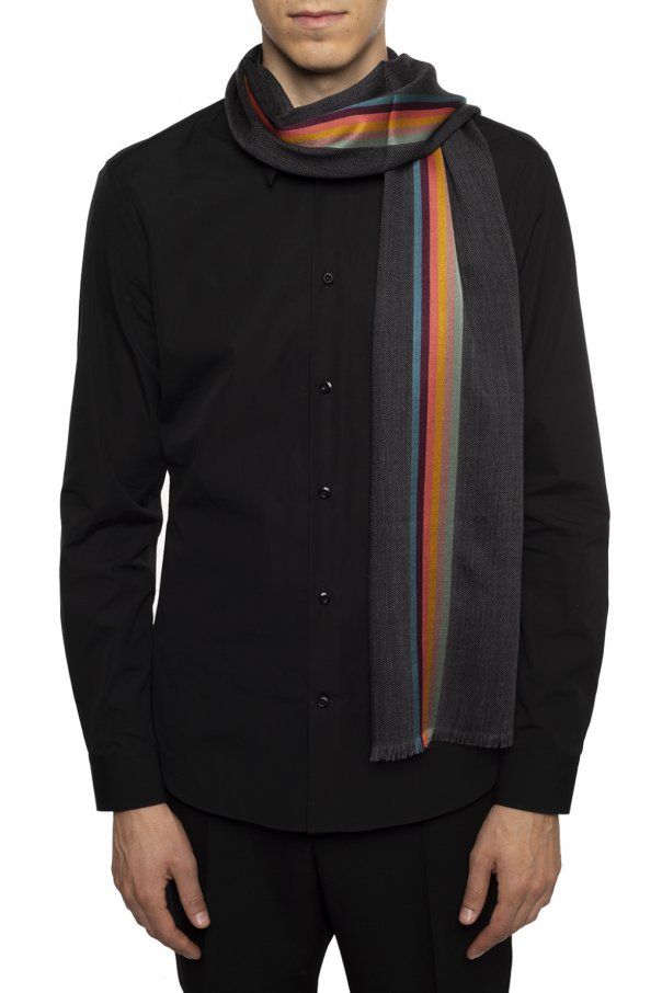 Paul Smith Fringed scarf