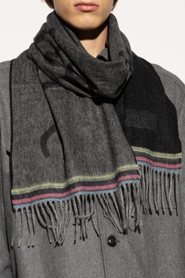 PS Paul Smith Scarf with embroidered logo