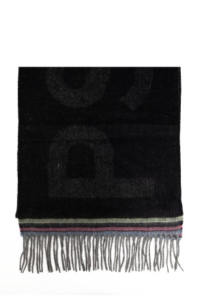 Scarf with embroidered logo od PS Paul Smith