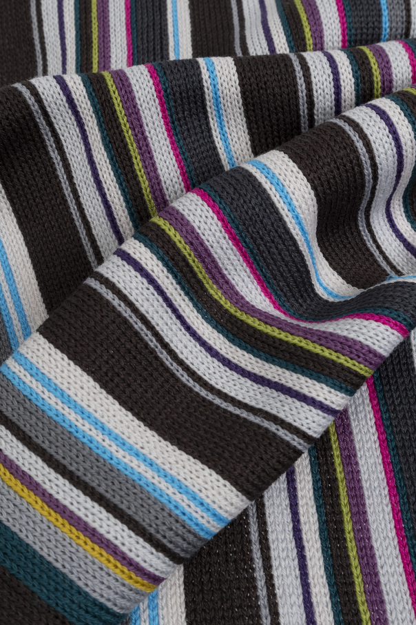 PS Paul Smith Scarf with stripe pattern