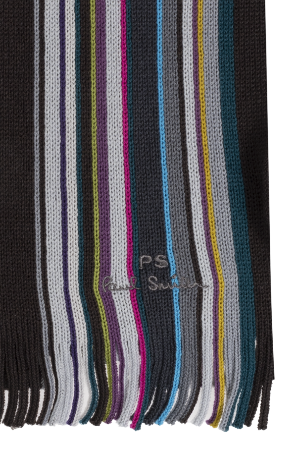 PS Paul Smith Scarf with stripe pattern