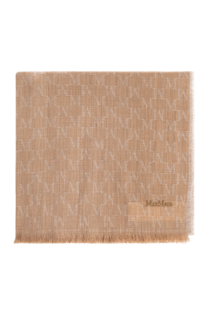 Scarf with monogram