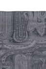 Etro GREY Scarf with decorative pattern