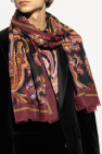 Etro BURGUNDY Cashmere shawl