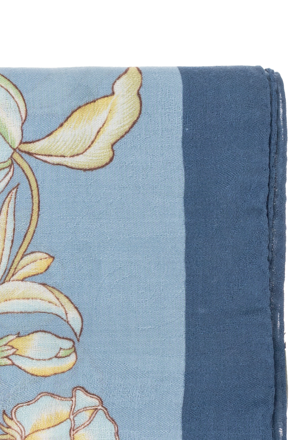 Etro Szal z motywem kwiatowym