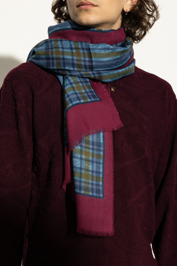 Etro Checked scarf