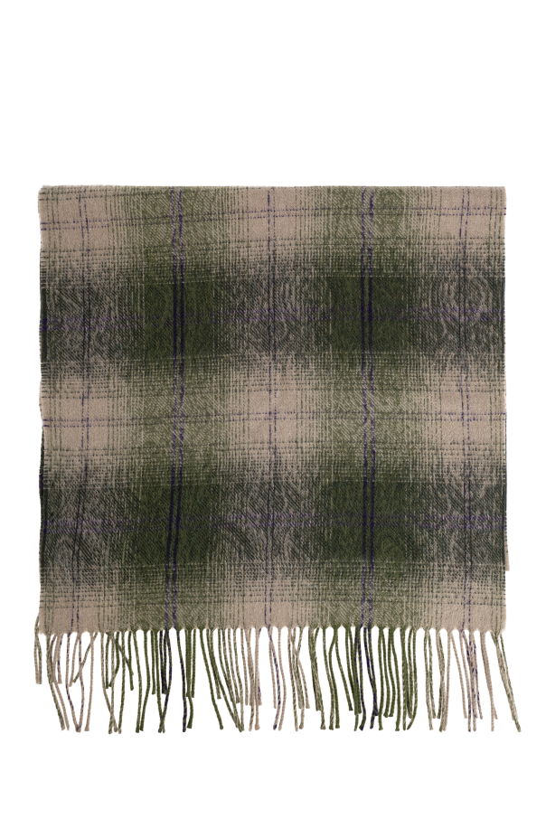 Wool scarf with fringes od Etro