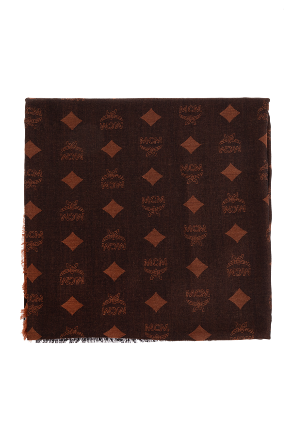 MCM Scarf with logo