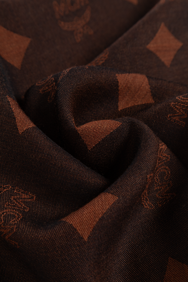 MCM Scarf with logo
