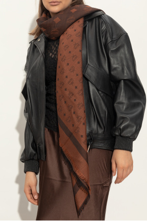 Scarf with logo od MCM