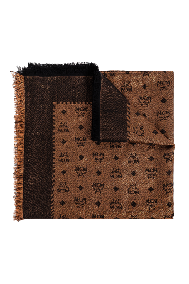 Scarf with logo od MCM