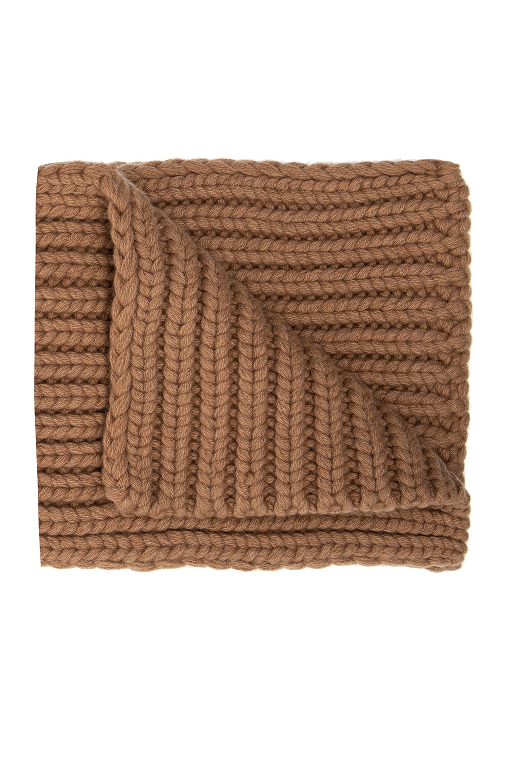 Agnona Rib-knit scarf