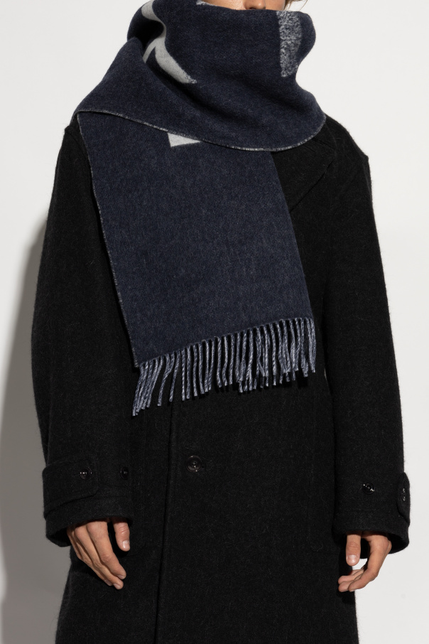 Bally Wool scarf with logo