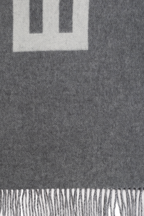 Bally Wollschal mit Logo