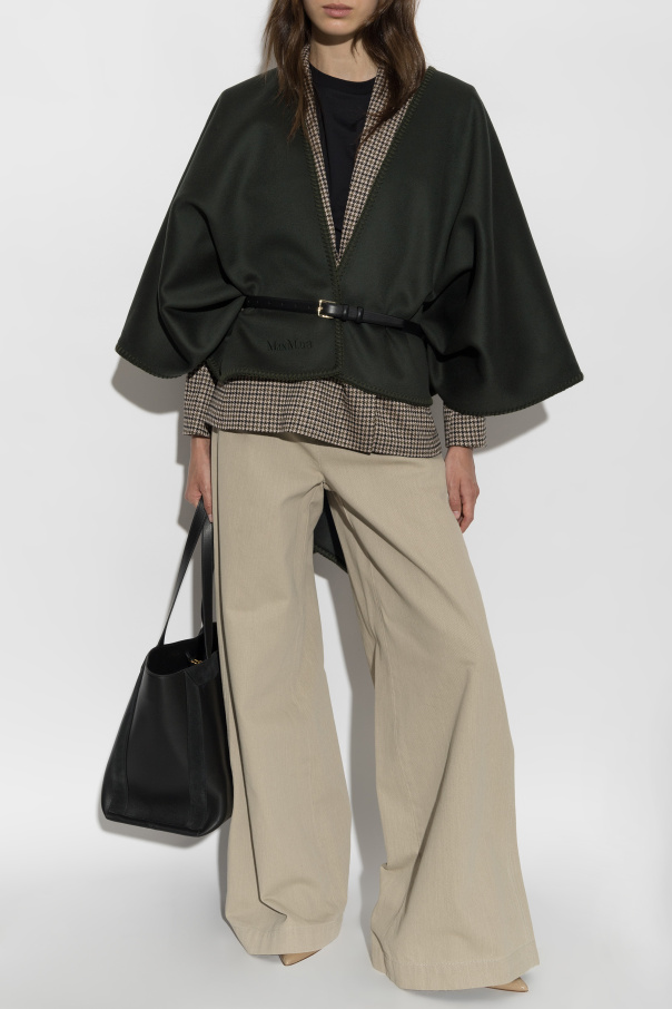 Max Mara Wool poncho "Colomba"