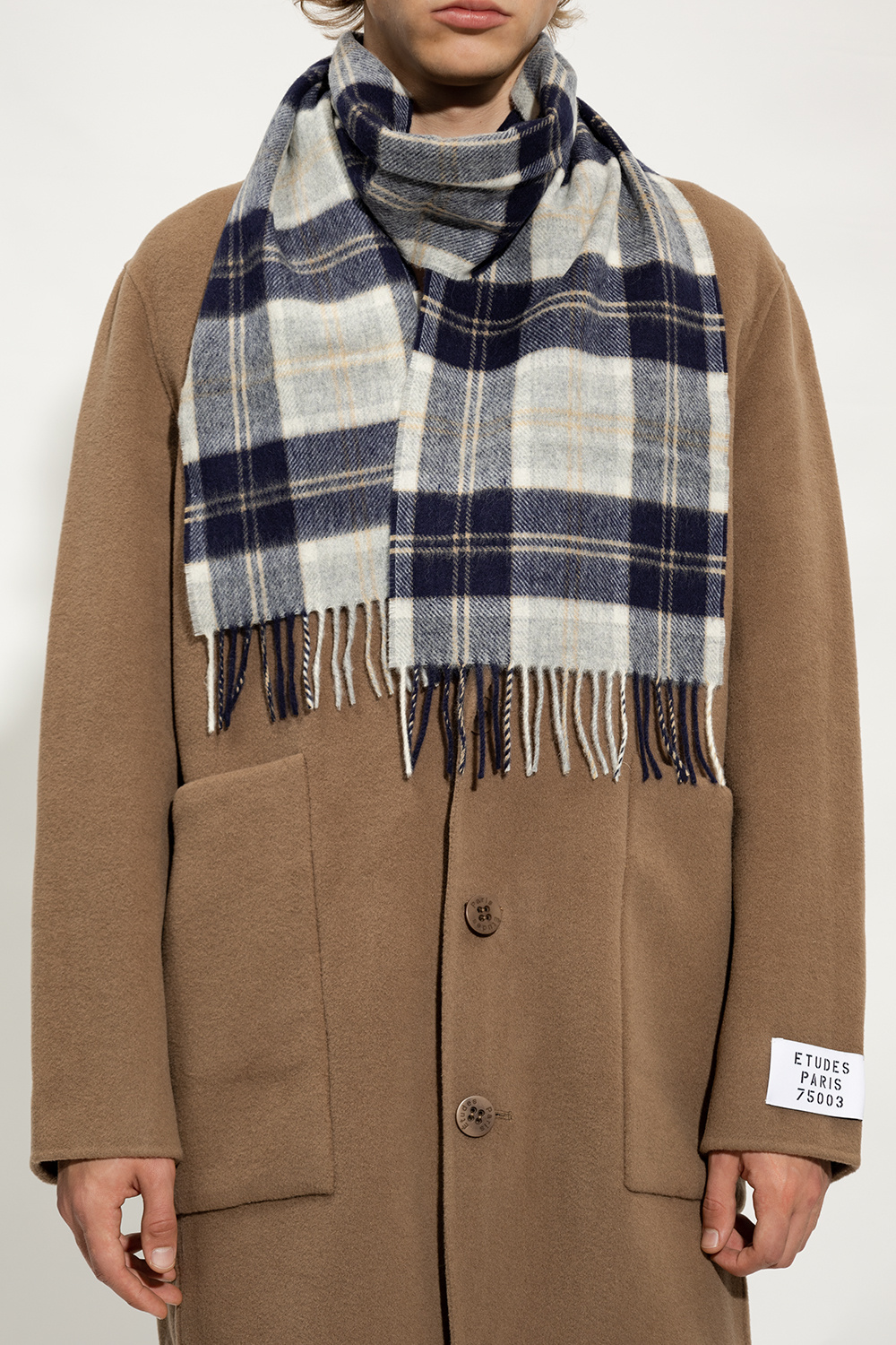 Norse Projects Checked scarf