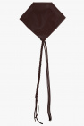 Nanushka BROWN ‘Brita’ scarf in vegan leather