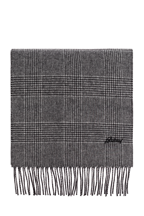 Checked scarf od Brioni