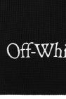 Off-White BLACK Scarf with logo