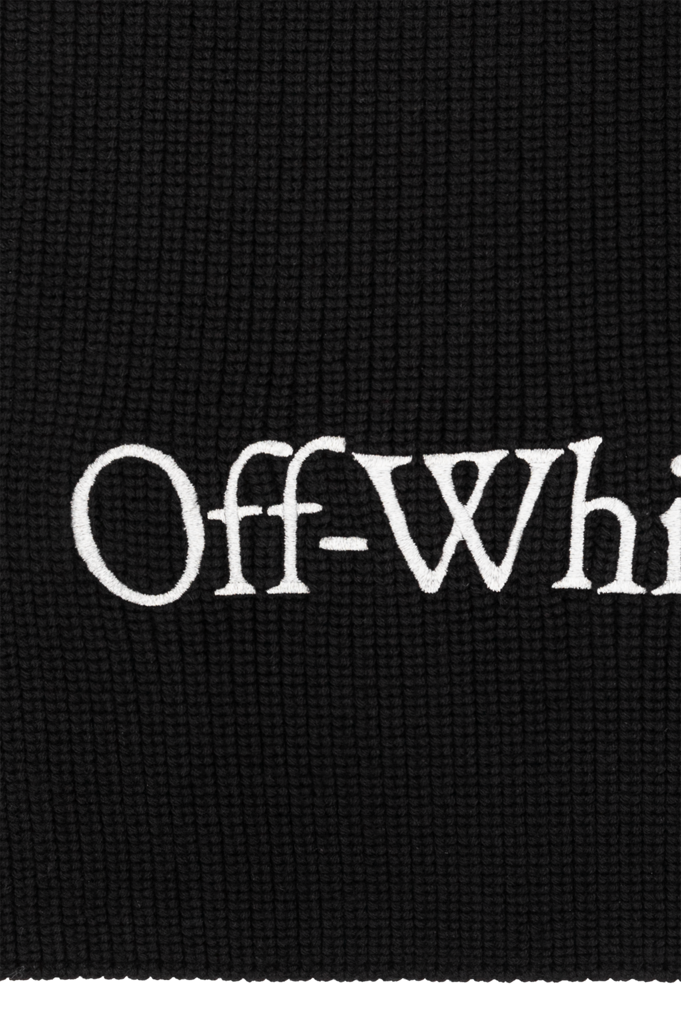 Off-White Scarf with logo