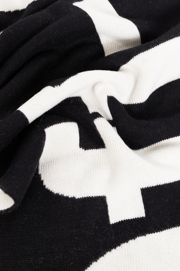 Off-White Wool scarf with logo