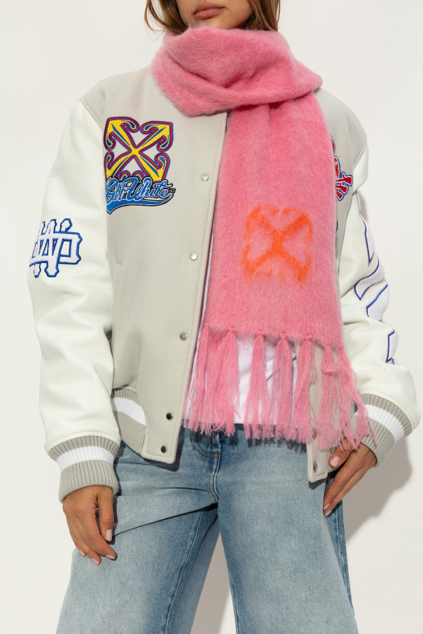 Off-White Scarf with logo