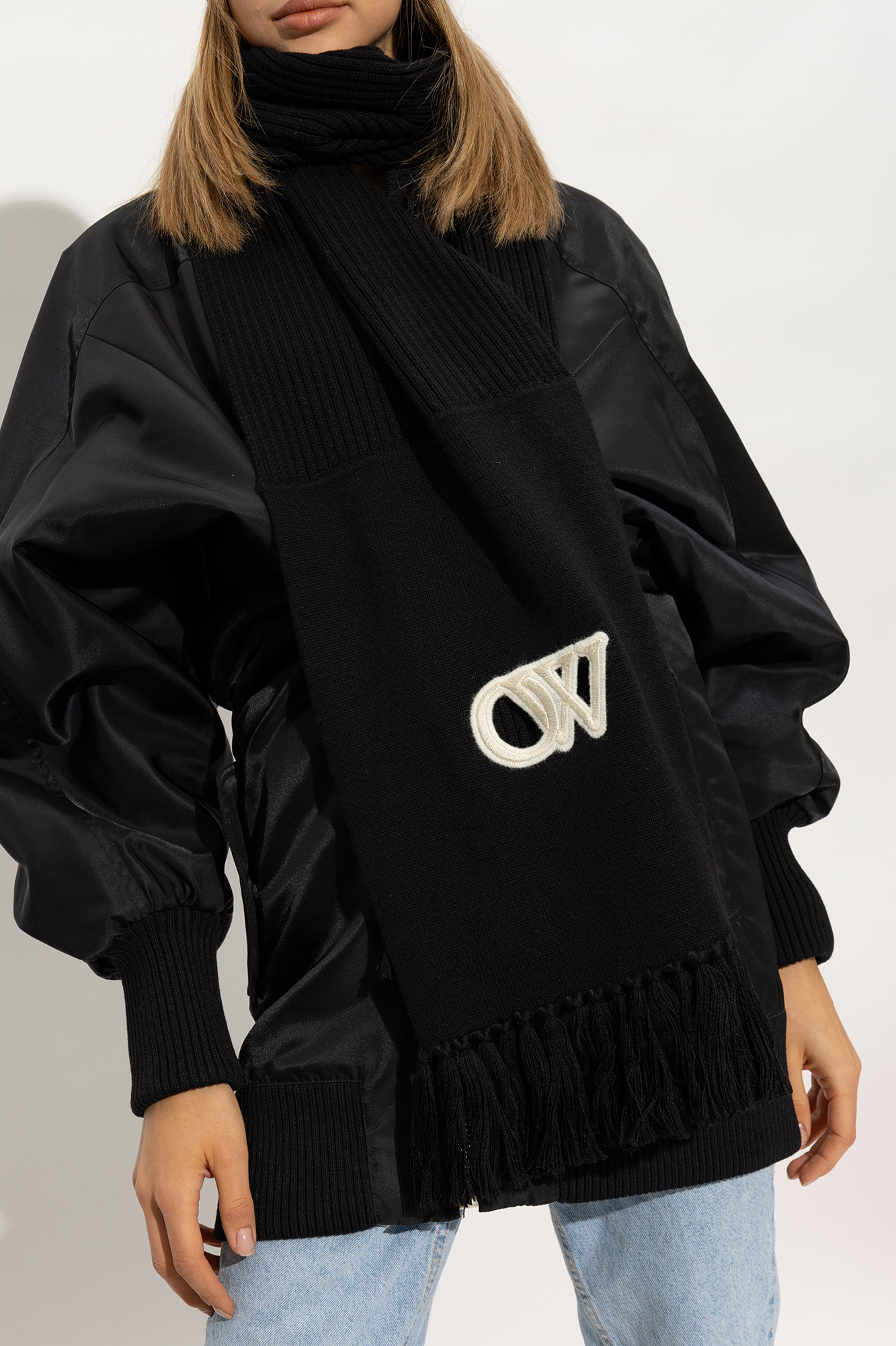 Off-White Wool scarf