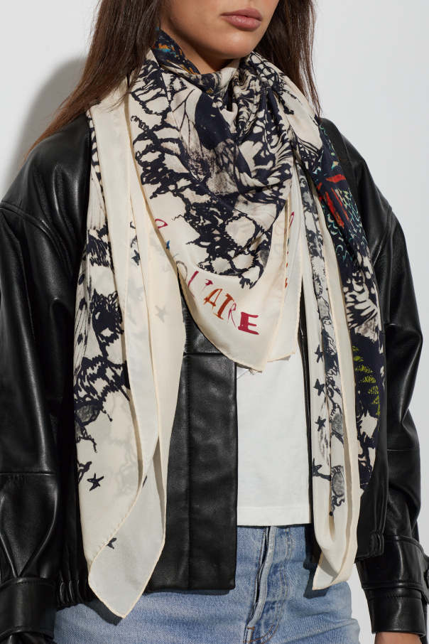 Zadig & Voltaire Jedwabna chusta ‘Blondie’