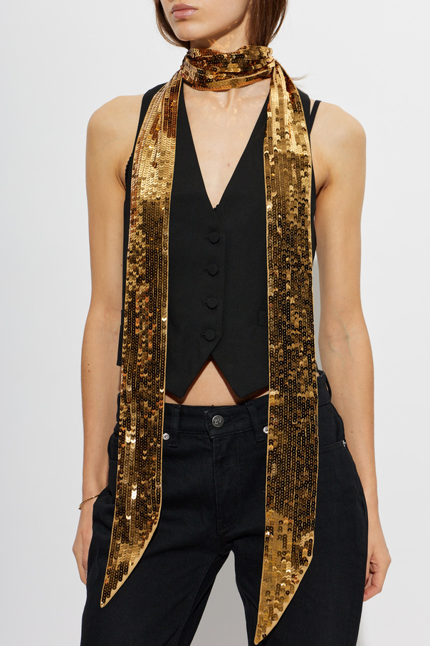 Zadig & Voltaire Lenço com lantejoulas