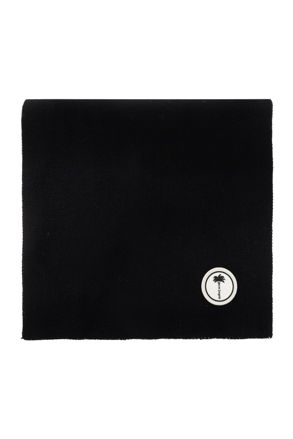 Scarf with logo patch od Palm Angels