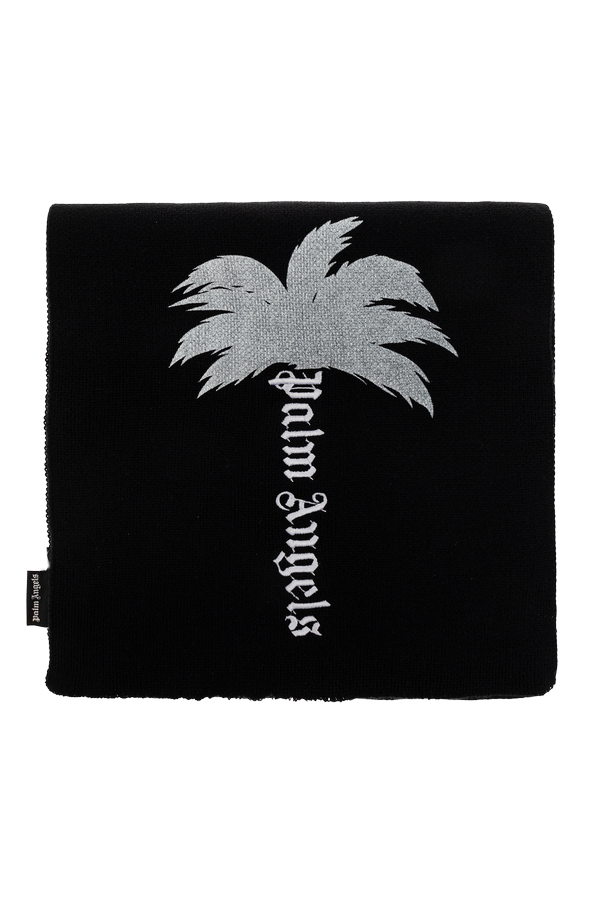 Embroidered logo scarf od Palm Angels