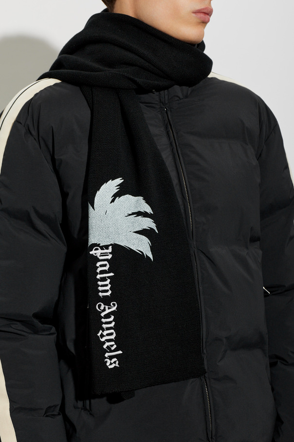 Palm Angels Šál s vyšitým logom