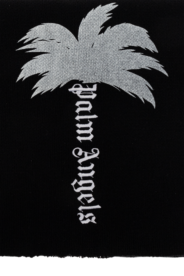 Palm Angels Šál s vyšitým logom