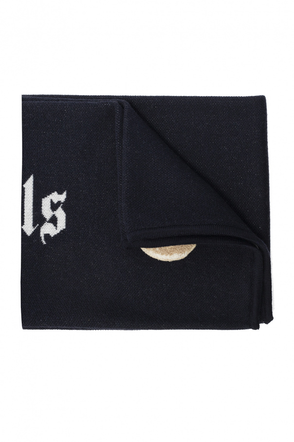 Palm Angels Kids Scarf with logo