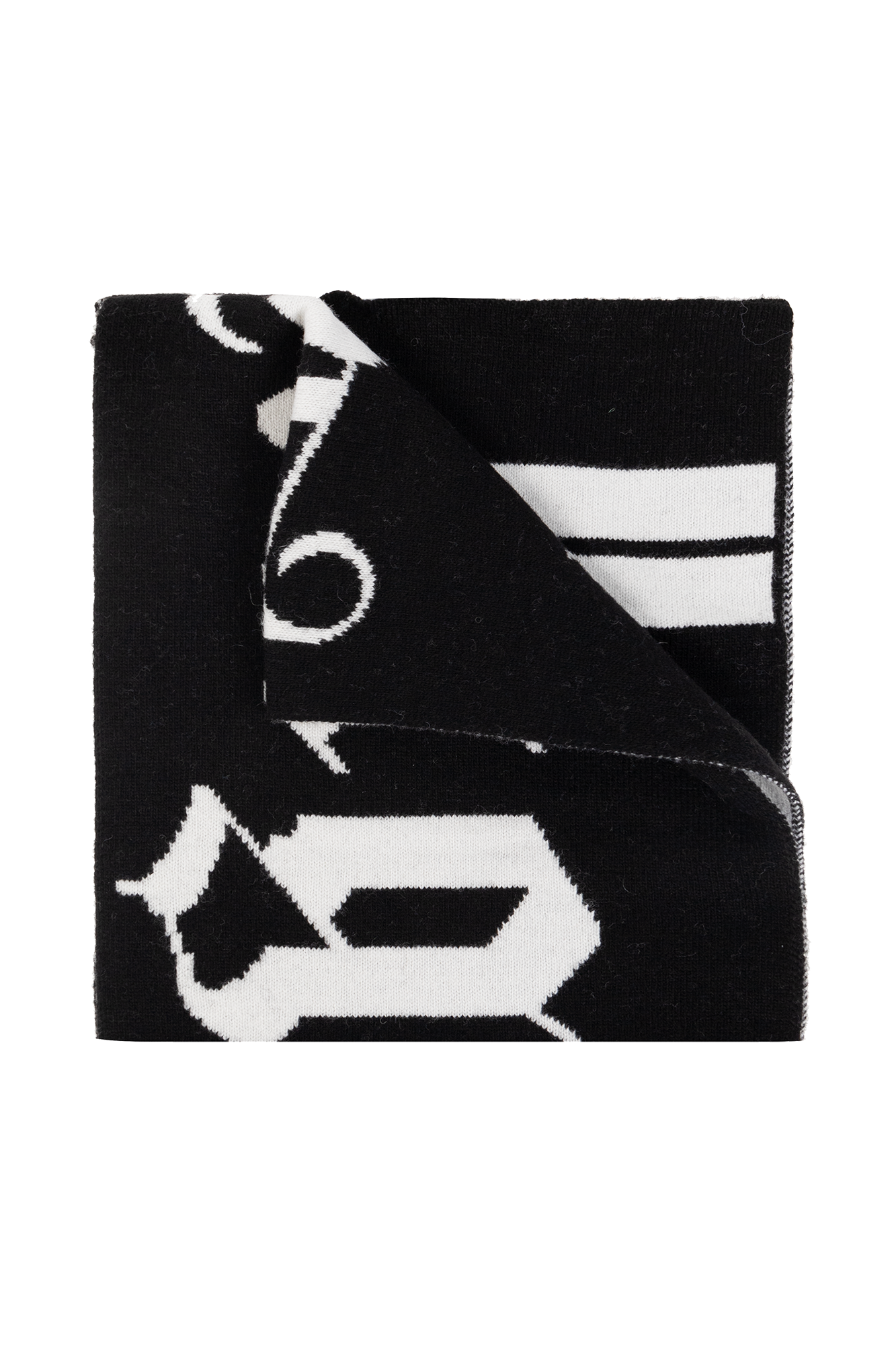 Palm Angels Kids Scarf with logo