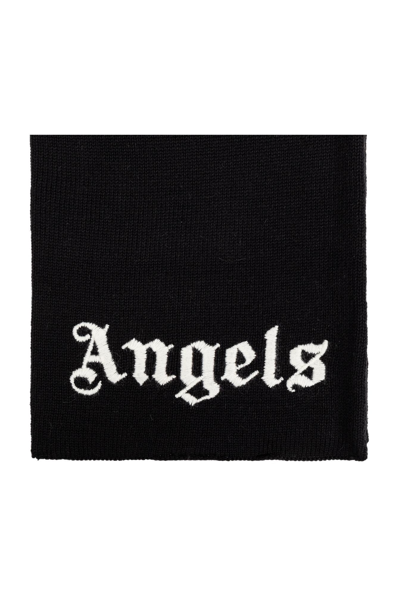 Palm Angels Kids Scarf with embroidered logo