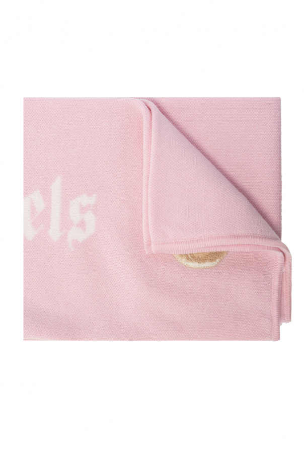 Palm Angels Kids Scarf with logo