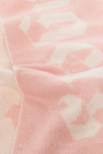 Palm Angels Kids PINK Scarf with logo