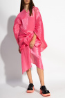 Issey Miyake Pleats Please PINK Pleated poncho