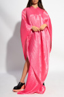Issey Miyake Pleats Please PINK Pleated poncho