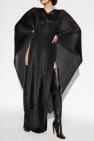 Issey Miyake Pleats Please BLACK Pleated poncho
