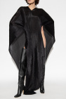Issey Miyake Pleats Please BLACK Pleated poncho