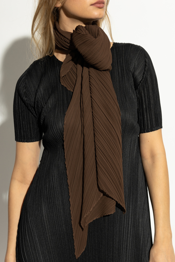 Pleats Please Issey Miyake Pleated Scarf