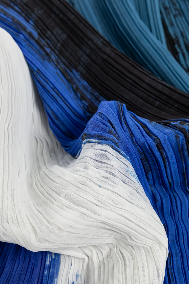 Pleats Please Issey Miyake Pleated scarf