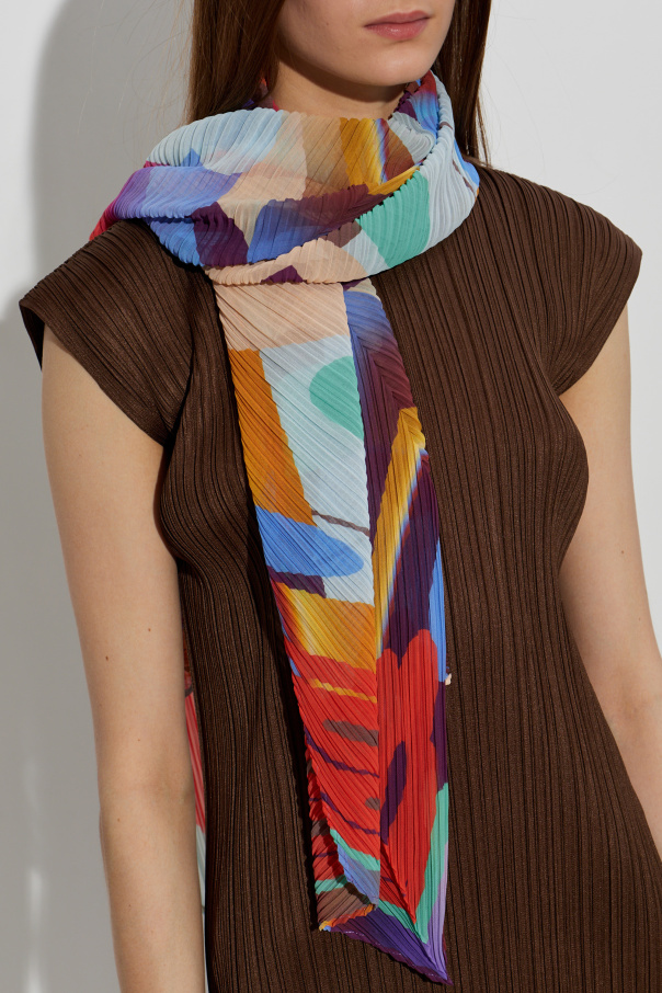 Pleats Please Issey Miyake Plissierter Schal