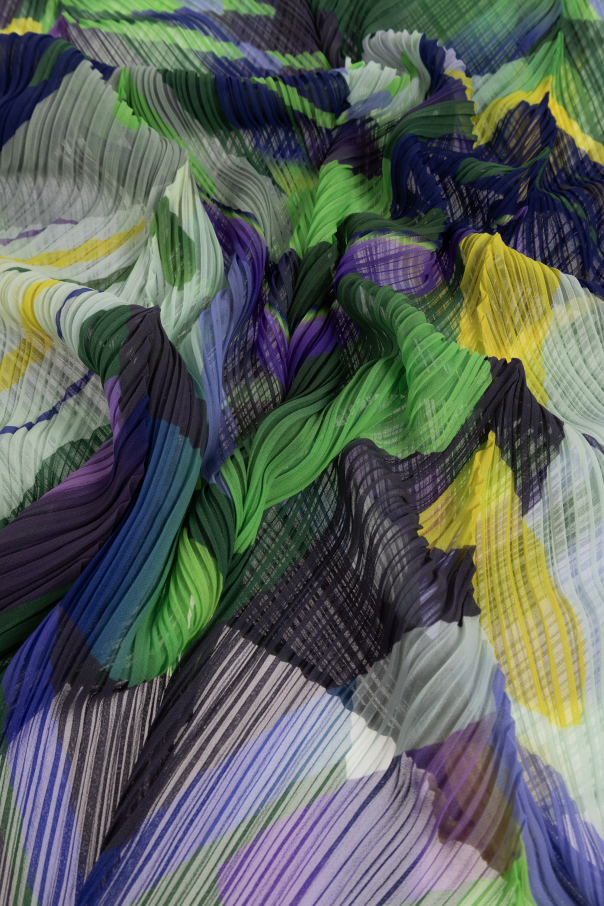Pleats Please Issey Miyake Pleated scarf