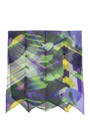 Pleated scarf
