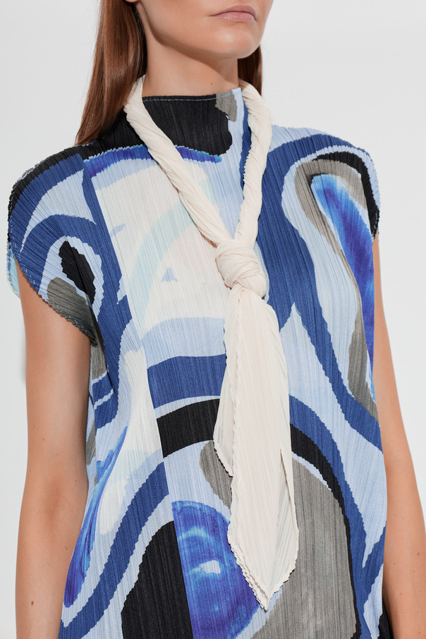 Pleats Please Issey Miyake Plissierter Schal