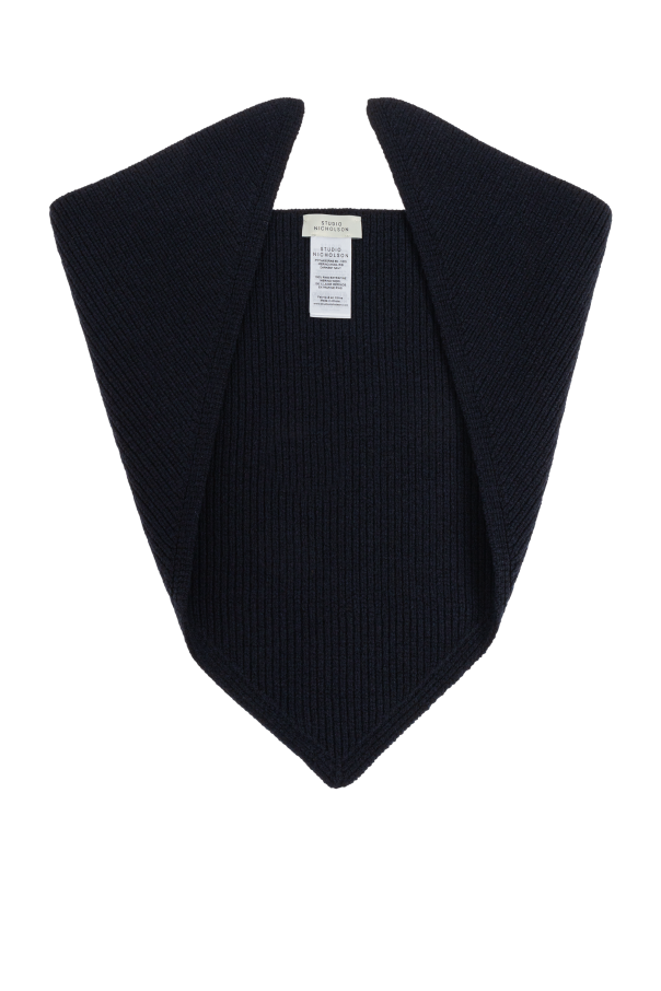 Wool scarf ‘Pythagoras’ od Studio Nicholson