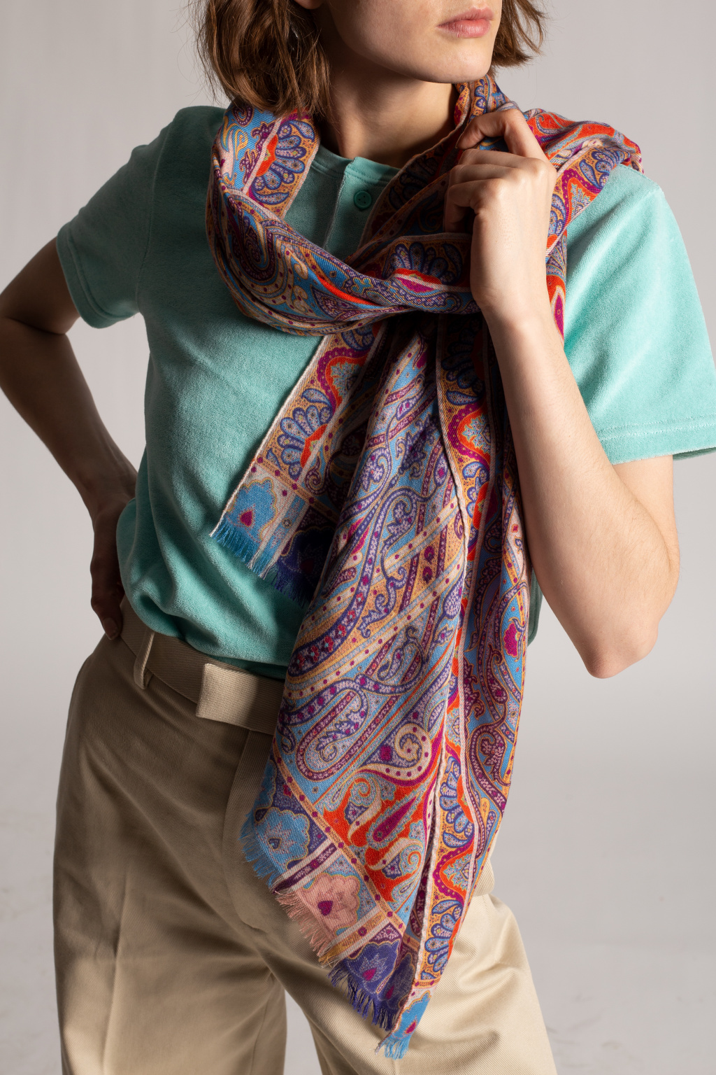 Etro Patterned scarf